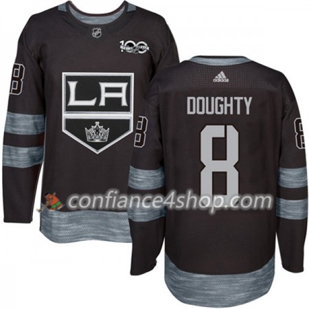 Adidas Maillot de Hockey Los Angeles Kings Drew Doughty 8 1917-2017 100th Anniversary Noir Authentic - Homme